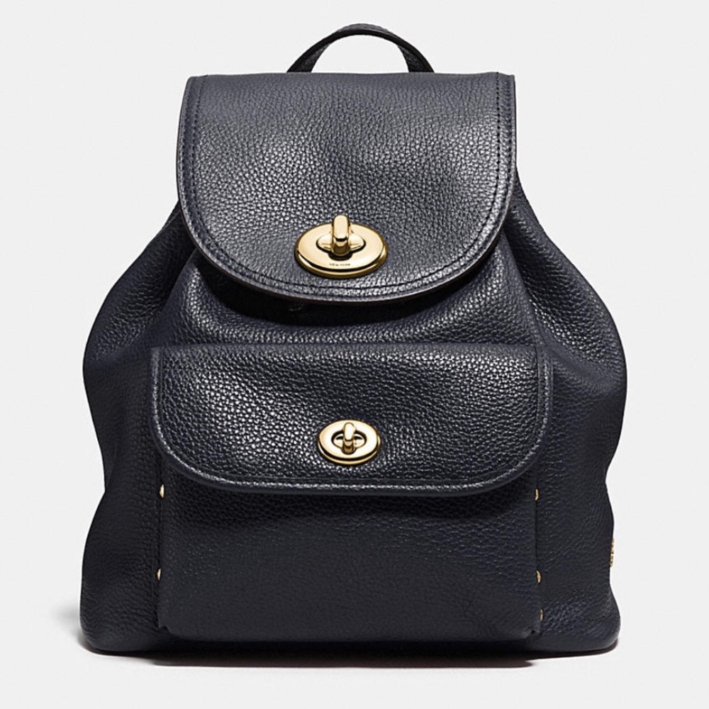 Coach Mini Turnlock Backpack